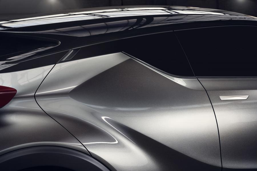 Детали экстерьера Toyota C-HR Concept 2015 года  (фото 8 из 15)